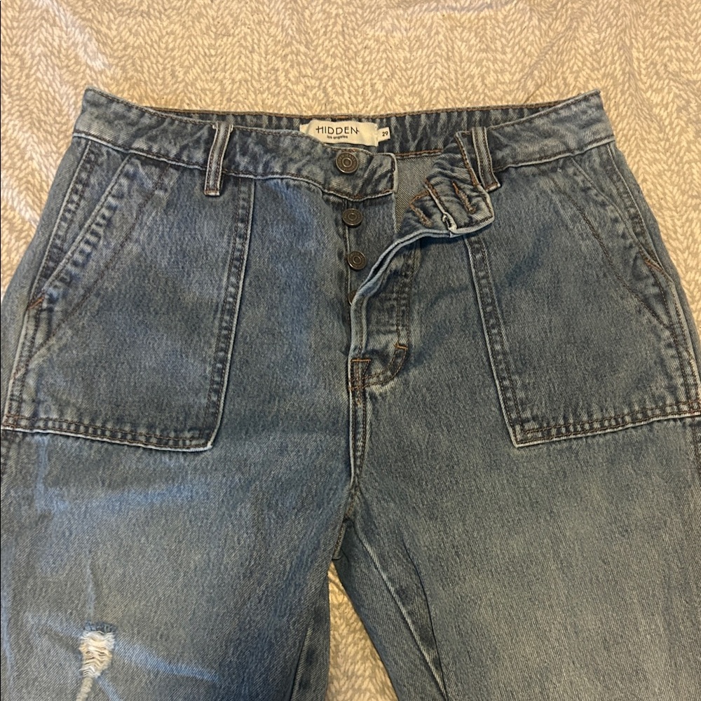 Hidden Blue Denim Jeans